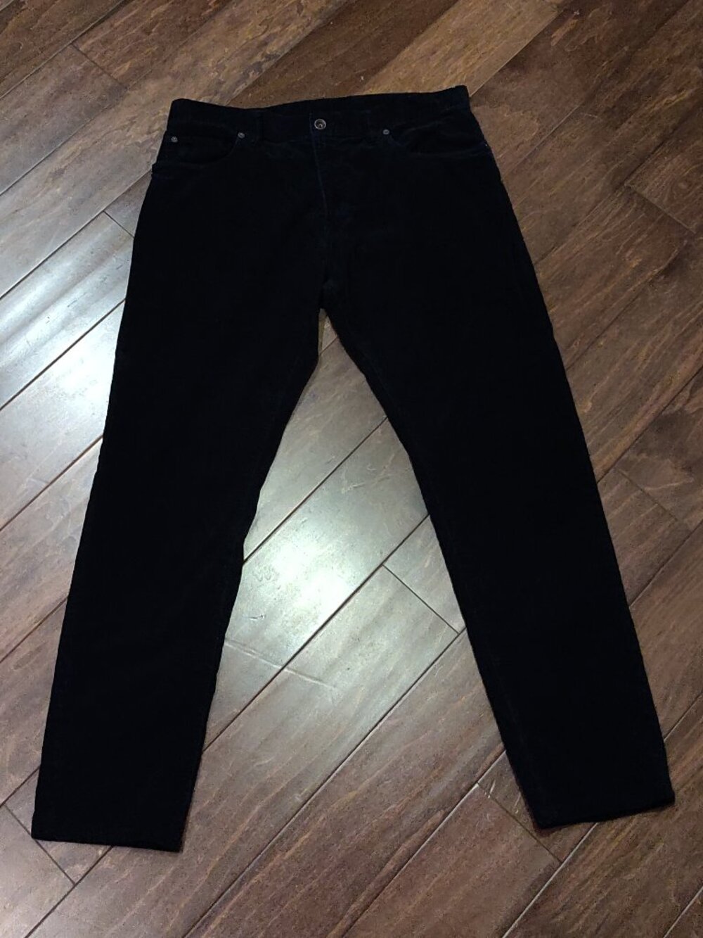 Todd Snyder Slim Fit 5 Pocket Corduroy Pants Black 36x30